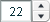 increase / decrease font size using numeric steppper