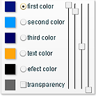 sliders panel